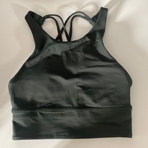 Lululemon Free to Be High neck longline bra - wild